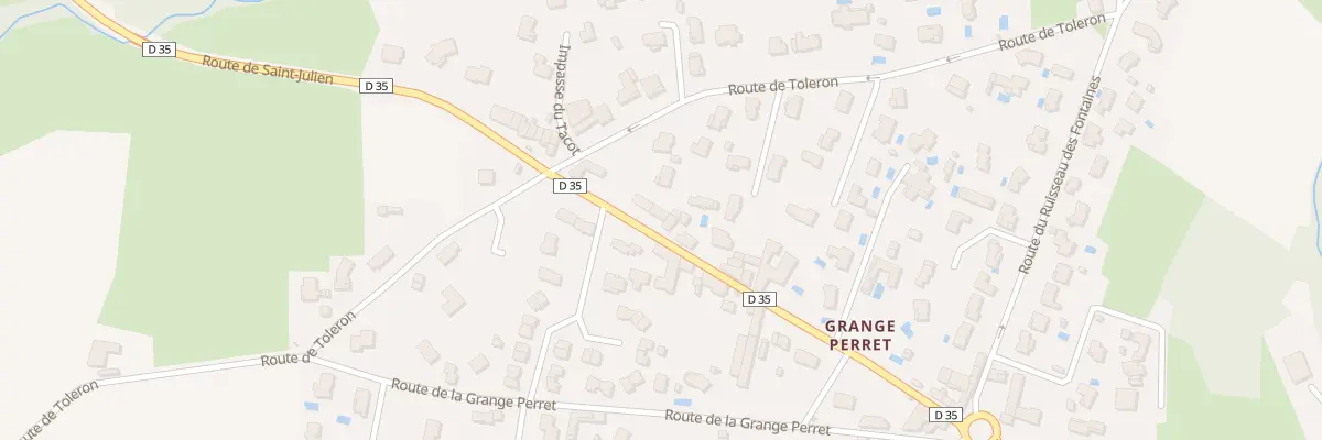 Plan du 1670 Rte de Saint-julien à Arnas