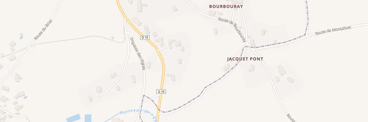 Plan du 50 Imp de l’Échappée à Roisey