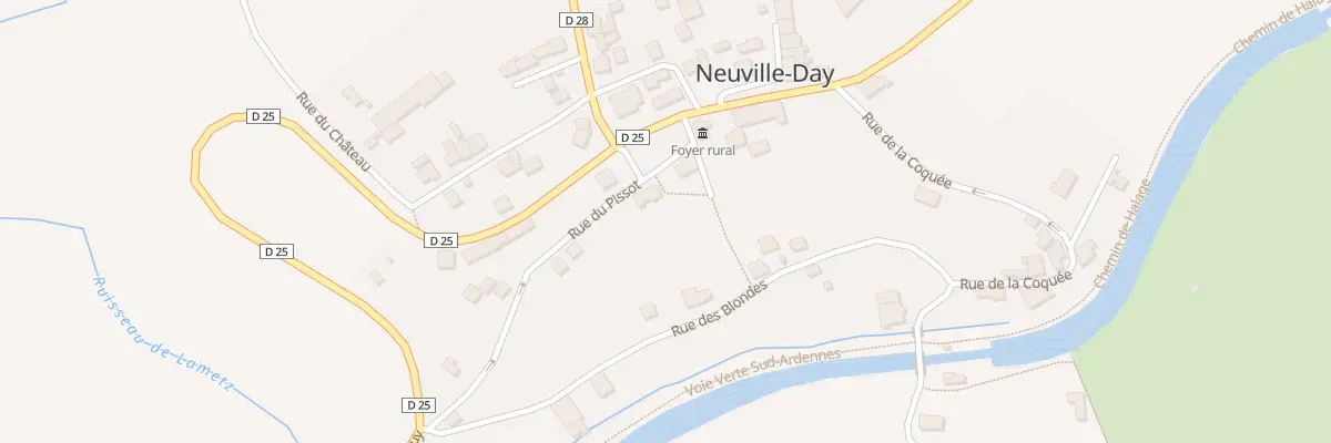 Plan du 4 Rue du Pissot à Neuville-Day