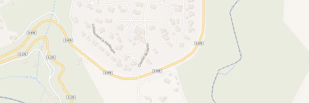 Plan du 123 Che de Pantu à Annonay