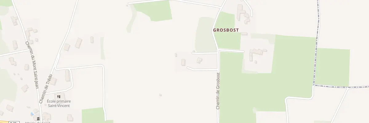 Plan du 539 Chem de Grosbost à Saint-Jean-des-Vignes