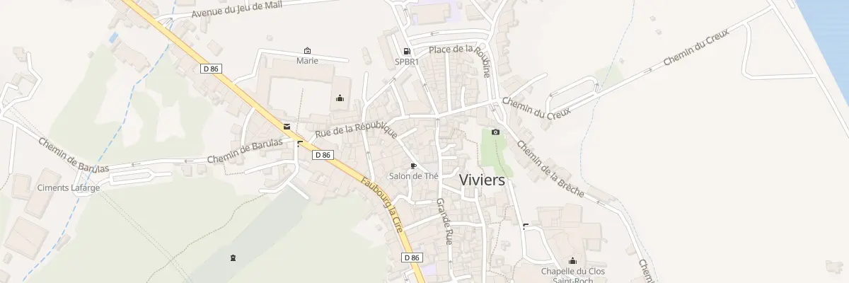 Plan du 71 Rue Grande Rue à Viviers