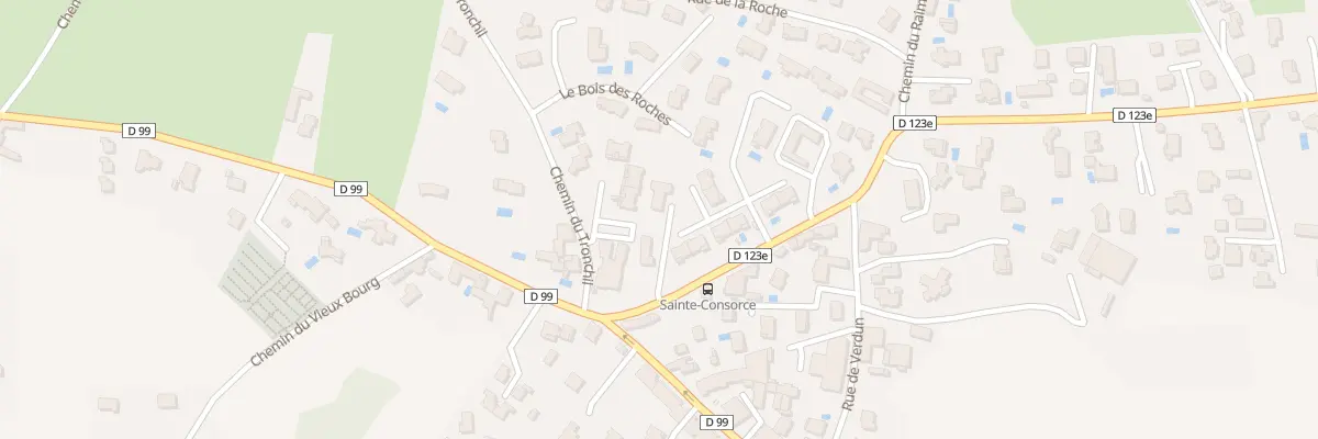 Plan du 5 Rue du 30 Août 1944 à Sainte-Consorce