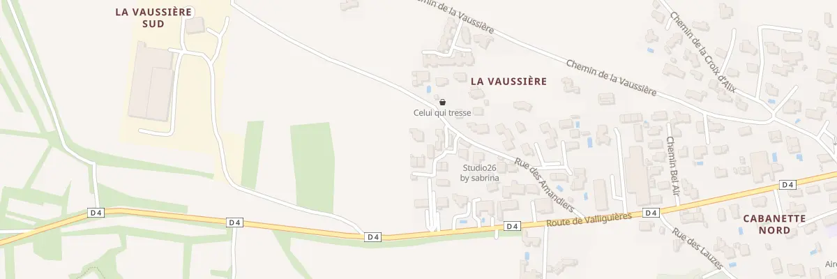 Plan du 5778 Che des Amandiers à Tavel