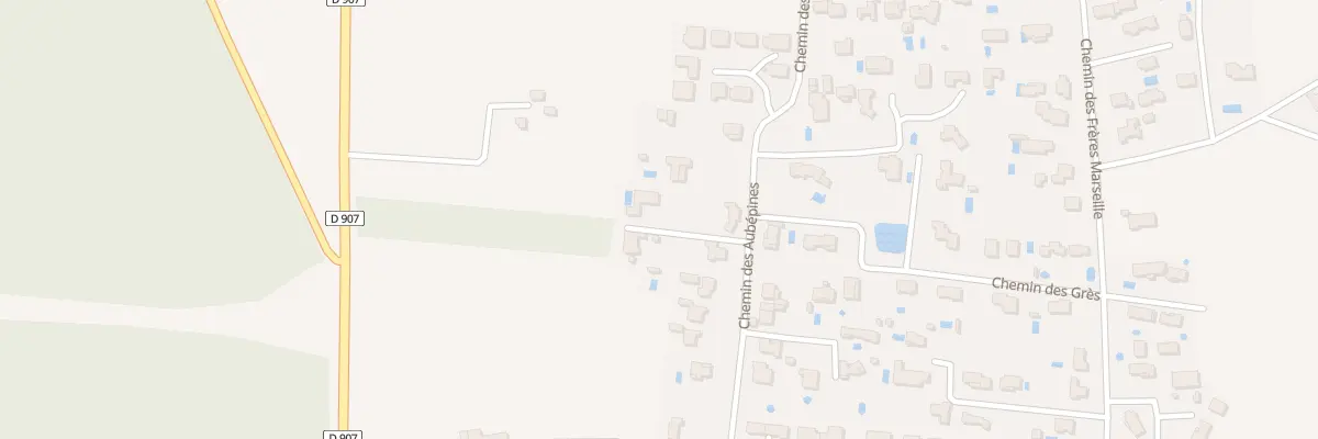 Plan du 773 Che des Aubepines à Lapalud