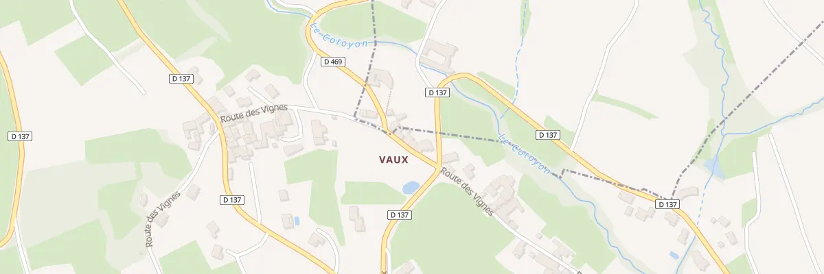 Plan du 488 Rte des Vignes à Juliénas