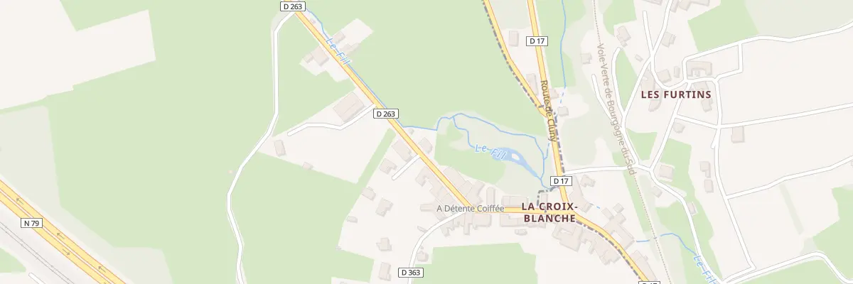 Plan du 5135 Pres de la Croix Blanche à Sologny