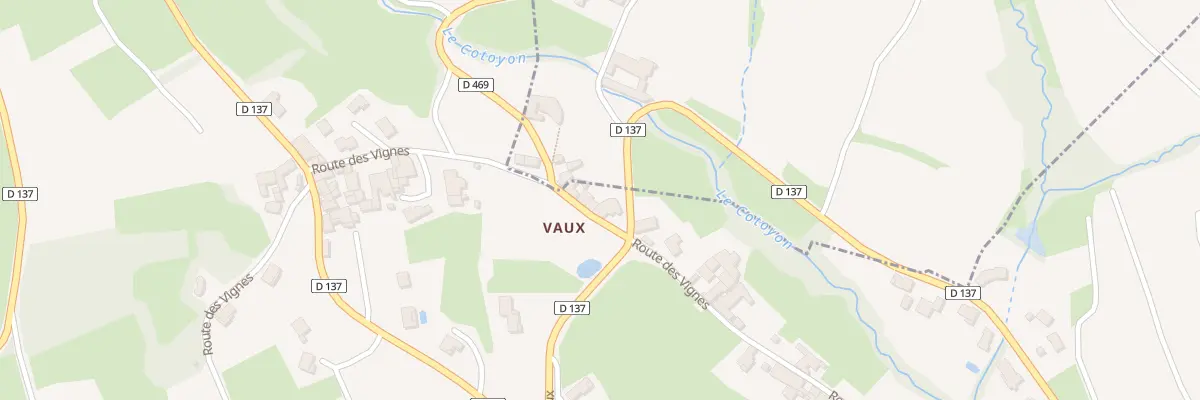 Plan du 482 Rte des Vignes à Juliénas
