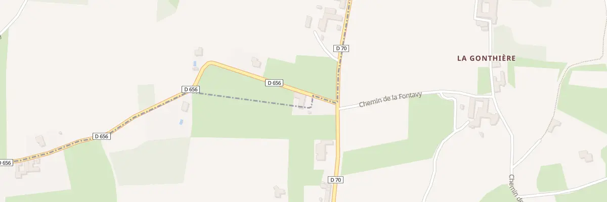Plan du 37 Che des Bruyères à Pommiers