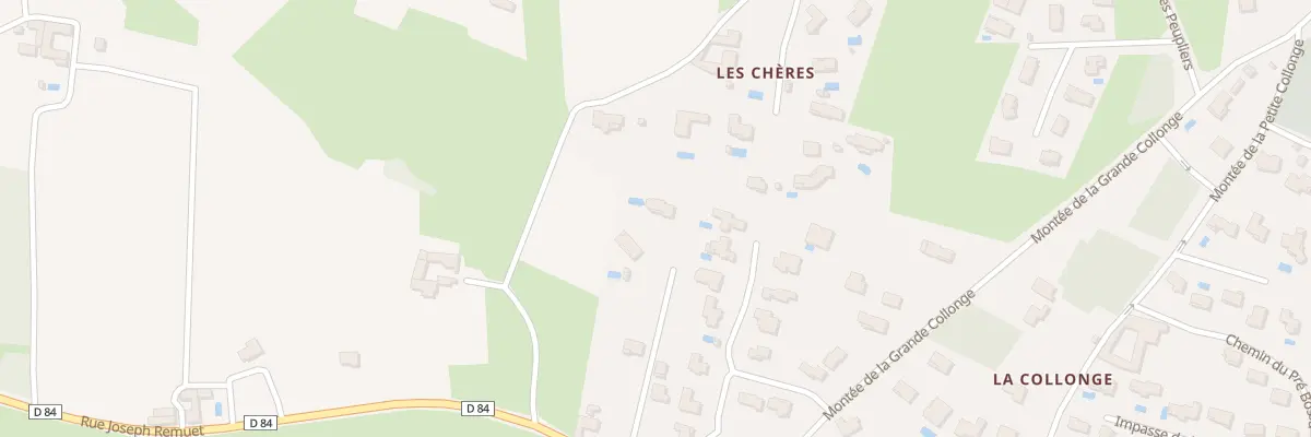 Plan du 316 Rue Joseph Remuet à Gleizé