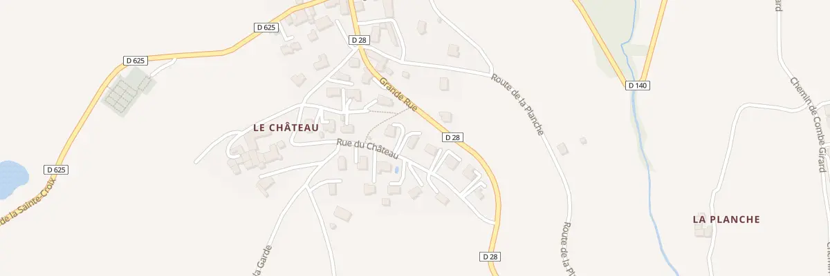 Plan du 285 Rue du Chateau à Longes