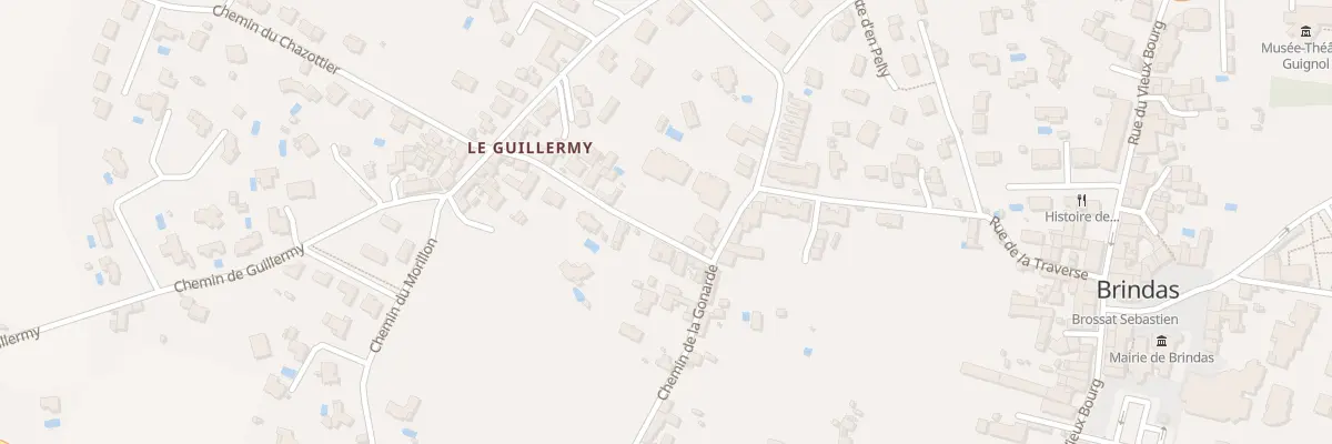 Plan du 6 Che du Chazottier à Brindas