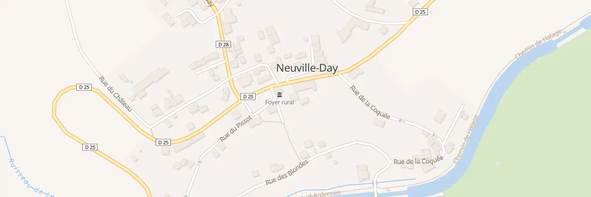 Plan du 1 Rue de Montgon à Neuville-Day