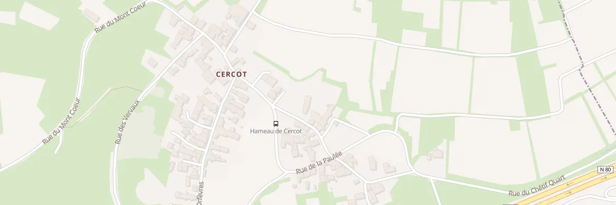 Plan du 3 Rue du Chétif Quart à Moroges