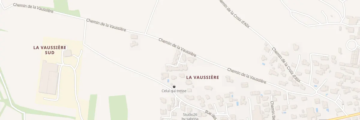 Plan du 5840 Che de la Vaussière à Tavel