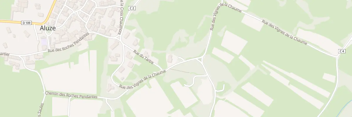 Plan du 5135 Au Tartre à Aluze