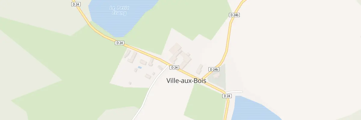 Plan du 4 Rue du Petit Etang à Ville-aux-Bois