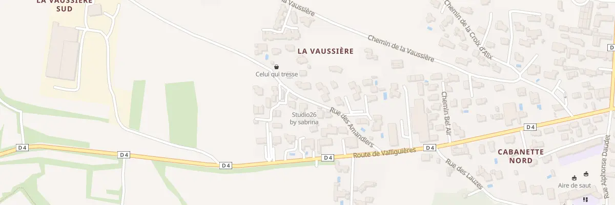 Plan du 169 Che des Amandiers à Tavel