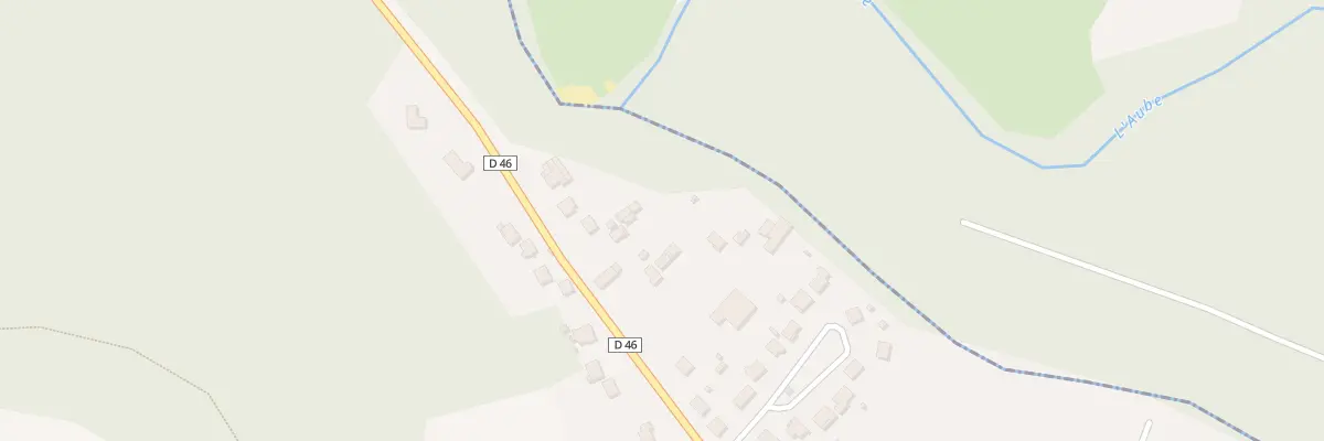 Plan du 18 Rte de Jaucourt à Proverville