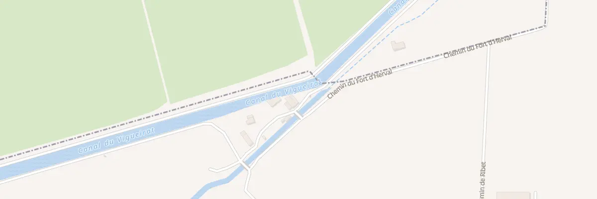 Plan du 5967 Fort d’Herval à Fontvieille