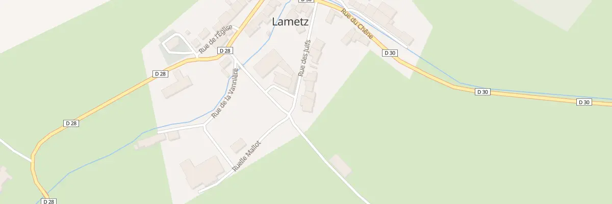 Plan du 9 Rue des Juifs à Lametz