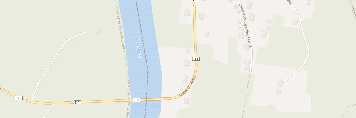 Plan du 3 Rte de Revin à Laifour