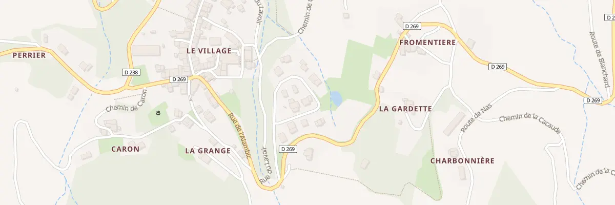 Plan du 163 Rue de la Clé des Champs à Gilhoc-sur-Ormèze