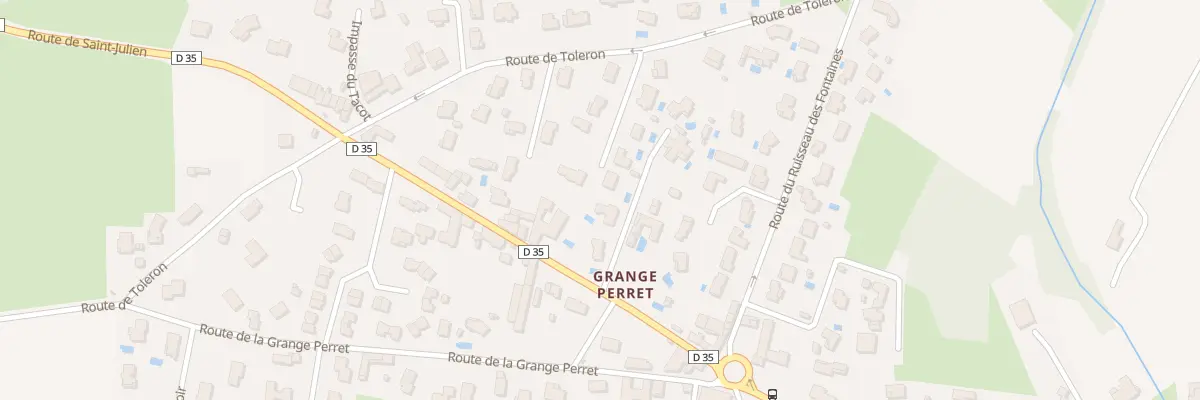 Plan du 117 Imp du Clos de la Grange à Arnas