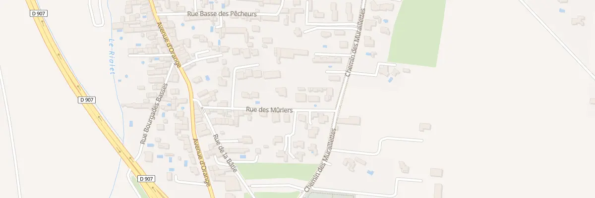 Plan du 9 Rue des Muriers à Lapalud