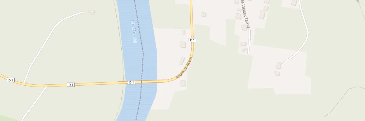 Plan du 1 Rue des Dames de Meuse à Laifour