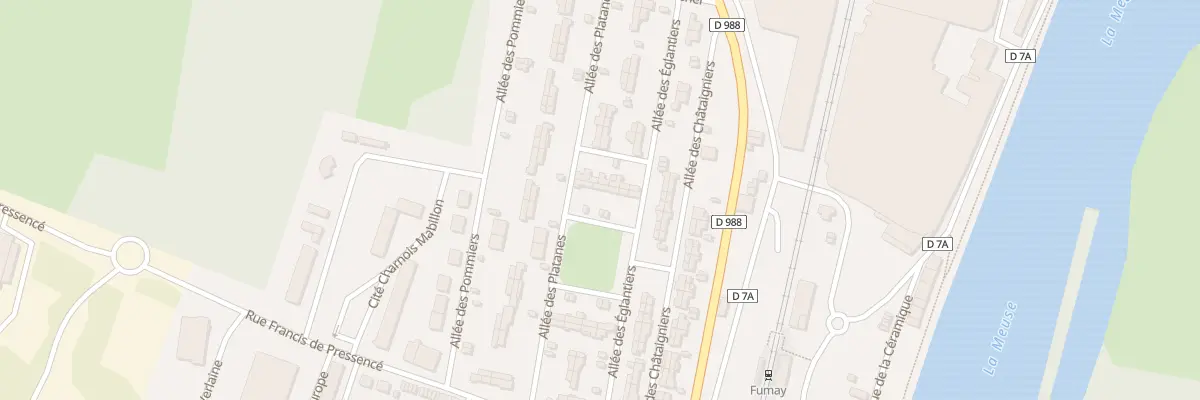 Plan du 30 Pl du Petit Baty à Fumay