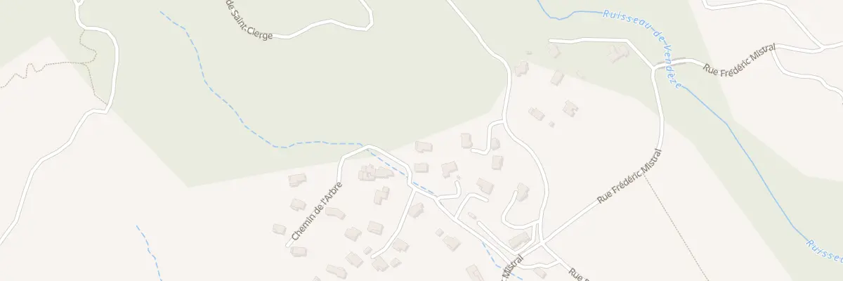 Plan du 165 Rte de Saint Cierge à Saint-Julien-en-Saint-Alban