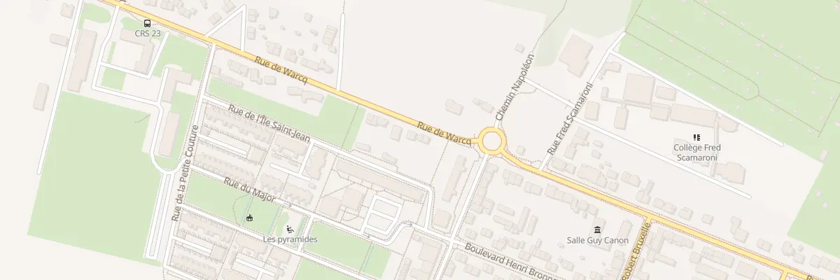 Plan du 151 Rue de Warcq à Charleville-Mézières