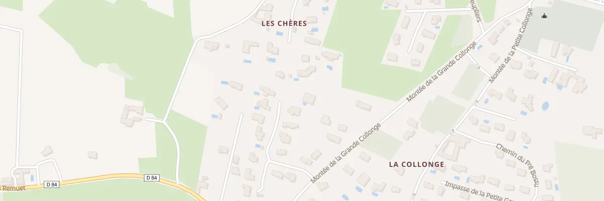 Plan du 174 Imp de la Feuillette à Gleizé