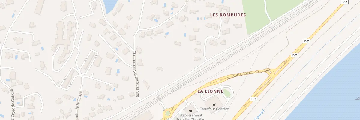 Plan du 177 Che du Mas Rouge à Aramon