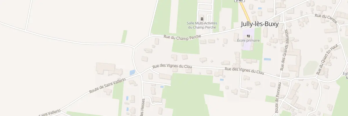 Plan du 3 Rue des Vignes du Clou à Jully-lès-Buxy