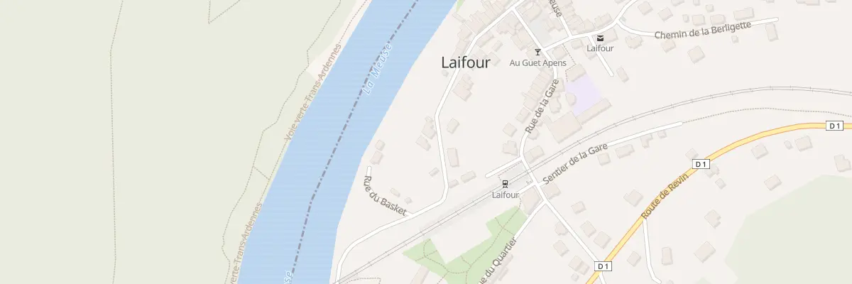 Plan du 30 Rue Basse à Laifour