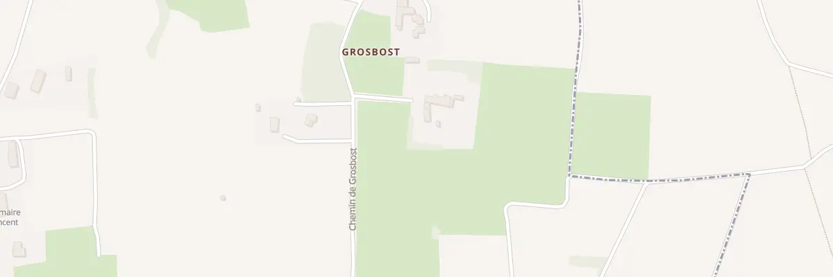 Plan du 590 Chem de Grosbost à Saint-Jean-des-Vignes