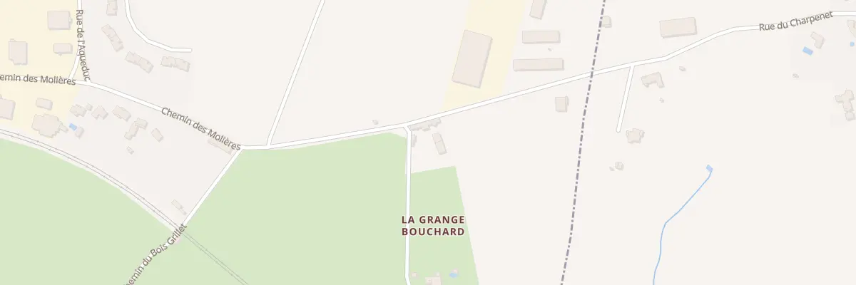 Plan du 5665 La Grange Bouchard à Lentilly