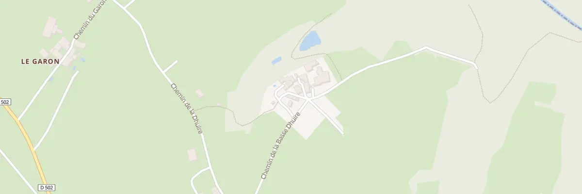 Plan du 5023 La Dhuire à Trèves