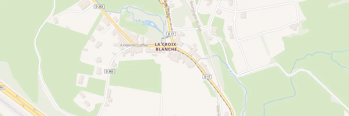 Plan du 19 Rte de Cluny à Sologny