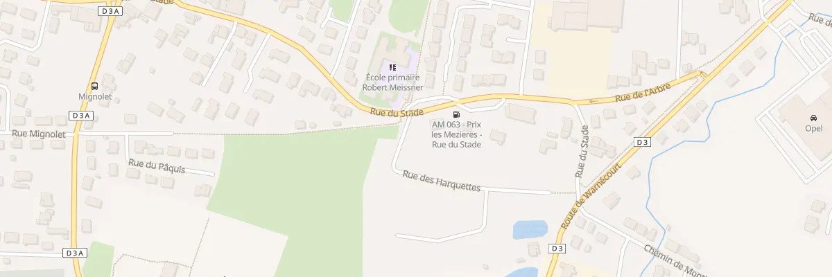 Plan du 36B Rue du Stade à Prix-lès-Mézières