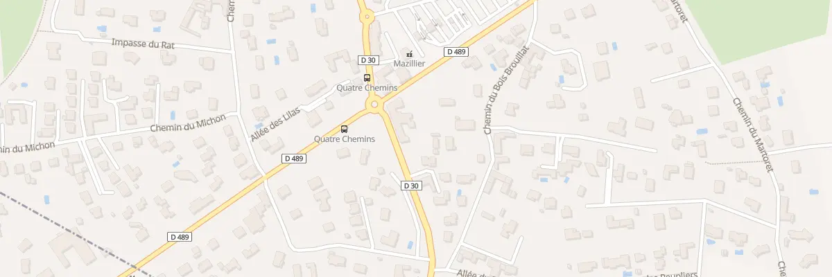 Plan du 1 Rte de Brindas à Grézieu-la-Varenne