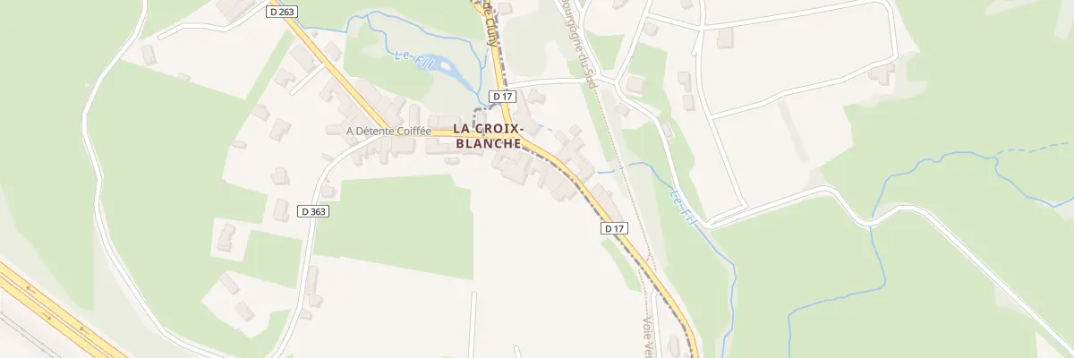 Plan du 17 Rte de Cluny à Sologny