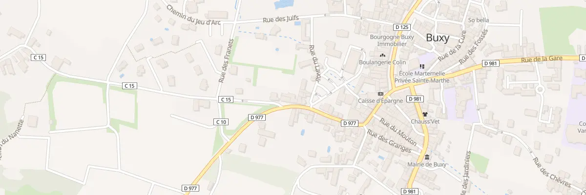 Plan du 4 Rue des Maréchaux à Buxy