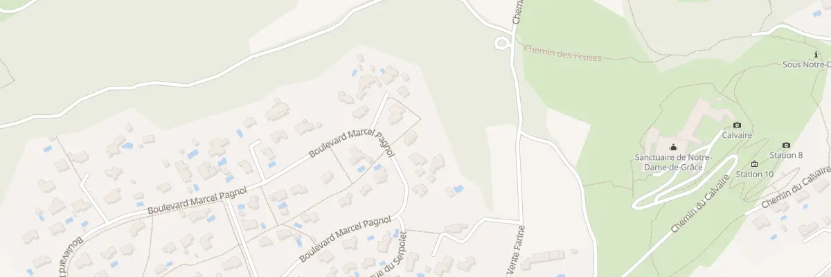 Plan du 28 Bd Marcel Pagnol à Rochefort-du-Gard