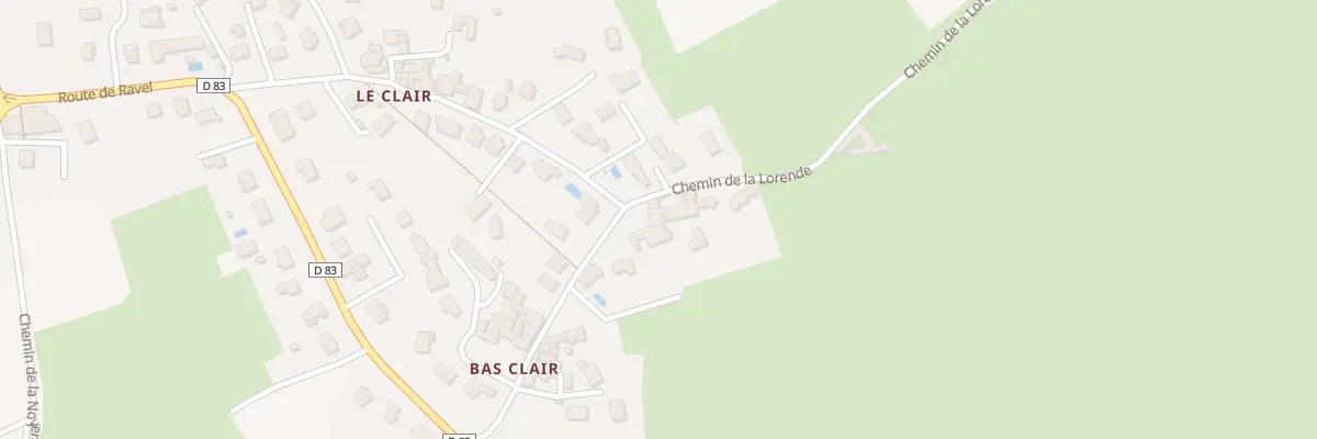 Plan du 4 Che de la Lorende à Saint-Laurent-d’Agny