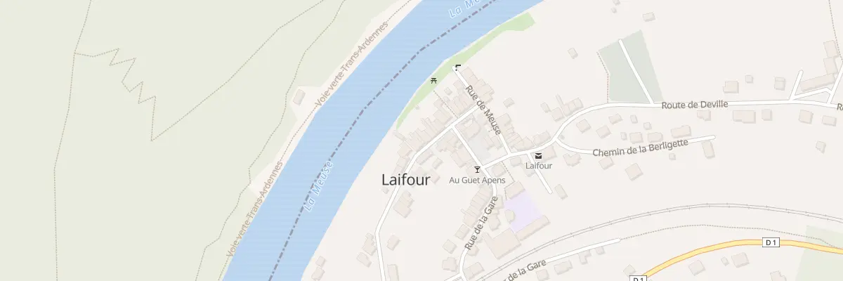 Plan du 16 Rue Basse à Laifour