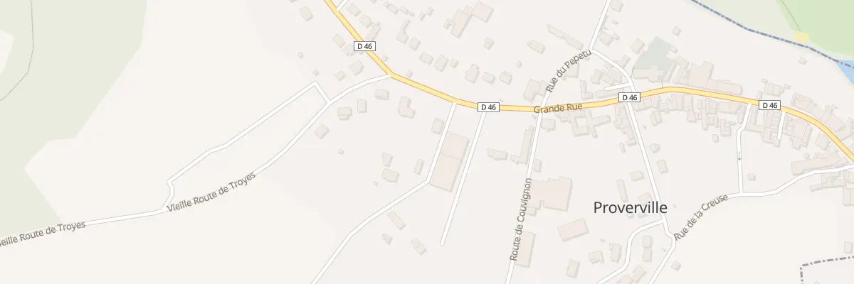 Plan du 81 Grande Rue à Proverville