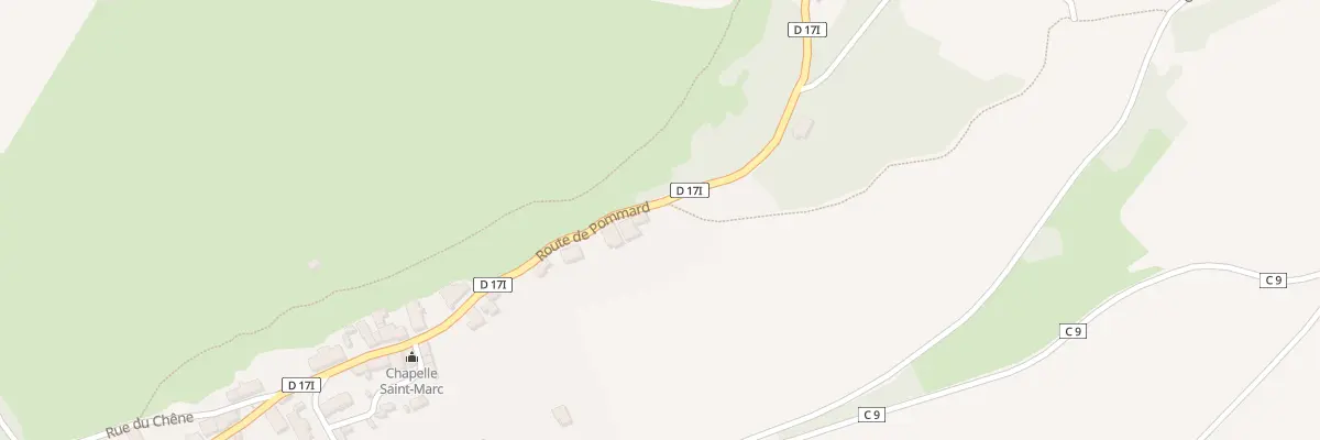 Plan du 46 Rte de Pommard à Baubigny